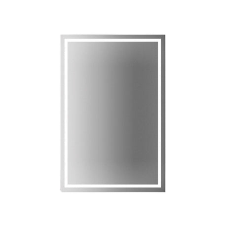 Espejo de Pared Napoles Natural 60x80cm Rectangular Sin Marco y con Iluminación - ESPEJOS DE PARED | Bylmo