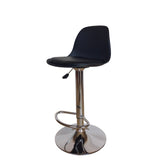 Set por 2 Sillas Napoles Negro 38x81cm sin Espaldar y con Reposapies - SILLAS Y BUTACOS | Bylmo