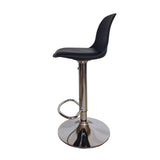 Set por 2 Sillas Napoles Negro 38x81cm sin Espaldar y con Reposapies - SILLAS Y BUTACOS | Bylmo
