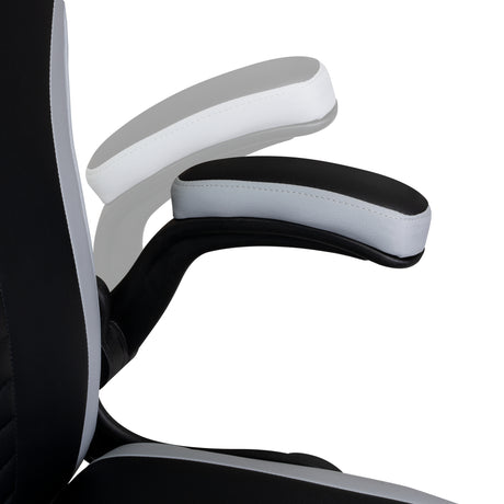Silla Gamer Box Negro 59x78cm con Apoyabrazos y con Apoya Cabezas - SILLAS DE OFICINA | Bylmo
