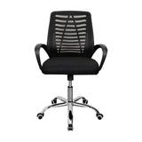 Silla de Oficina Liz Negro 61x99cm con Apoyabrazos - SILLAS DE OFICINA | Bylmo