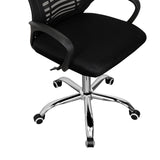 Silla de Oficina Liz Negro 61x99cm con Apoyabrazos - SILLAS DE OFICINA | Bylmo
