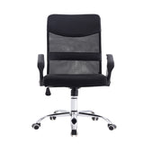 Silla de Oficina X50 Negro 65x107cm con Apoyabrazos - SILLAS DE OFICINA | Bylmo