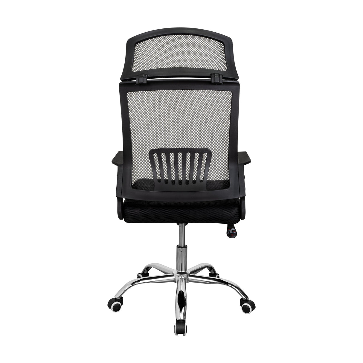 Silla de Oficina X57 Negro con Apoyabrazos, Soporte Lumbar y Apoya Cabezas