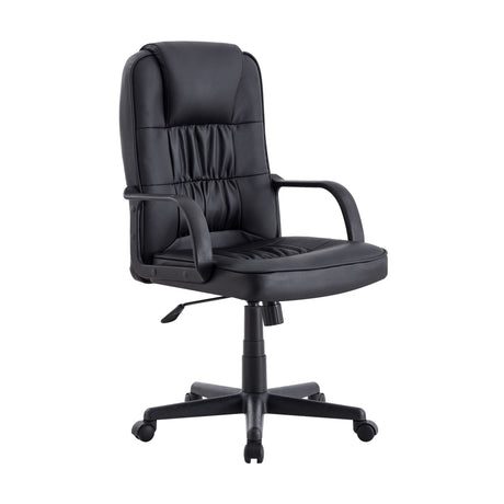 Silla de Oficina X69 Negro 60x98cm con Apoyabrazos - SILLAS DE OFICINA | Bylmo