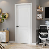 Puerta Prestige Blanco Almendra 70x200cm Prepintado sin Marco y sin Chapa - PUERTAS | Bylmo