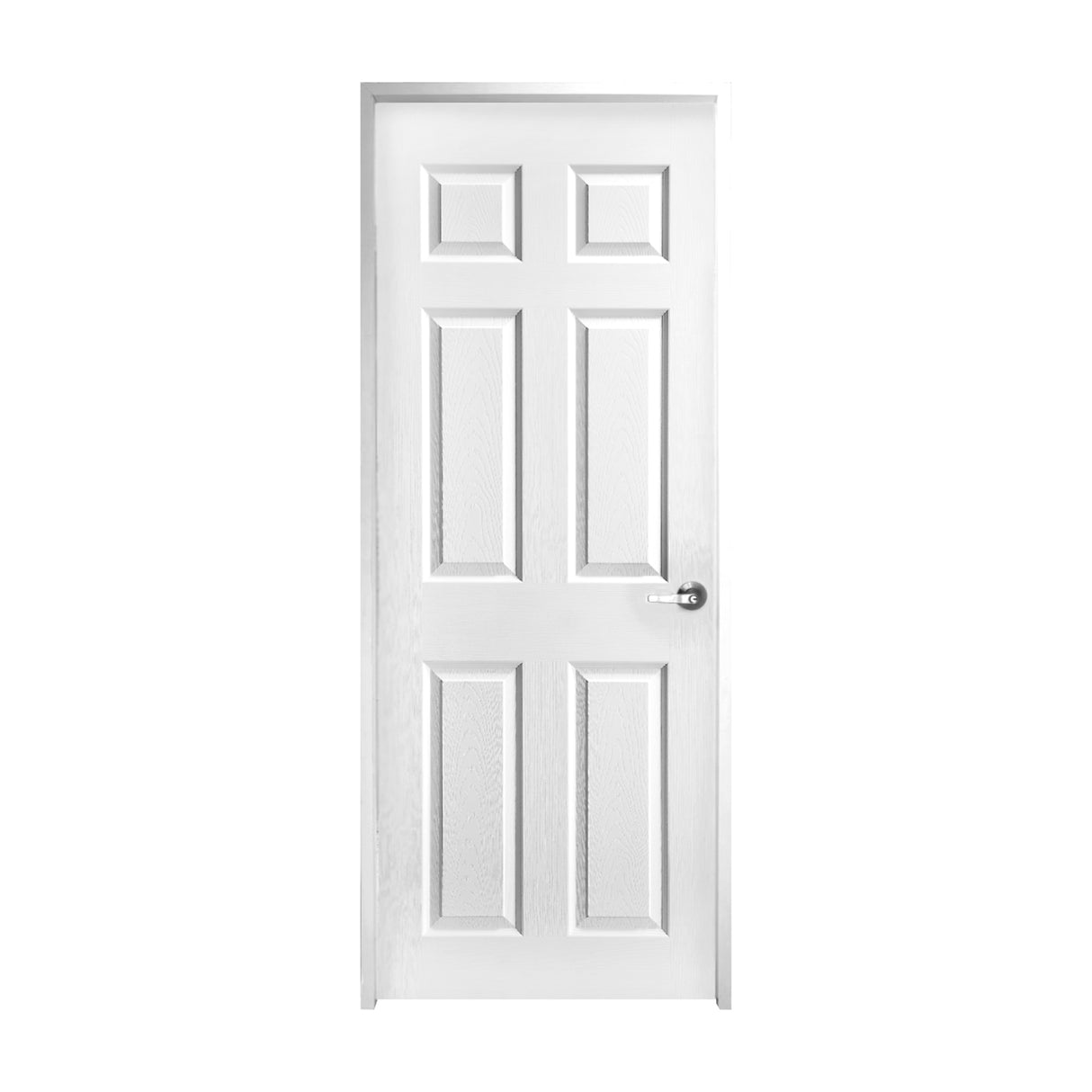 Puerta Sinfonia Blanco Almendra 75x200cm Prepintado sin Marco y sin Chapa - PUERTAS | Bylmo