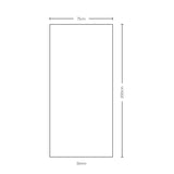Puerta Sinfonia Blanco Almendra 75x200cm Prepintado sin Marco y sin Chapa - PUERTAS | Bylmo