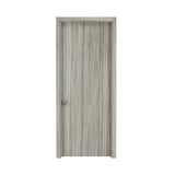 Puerta Gris 80x200cm Foil sin Marco y sin Chapa - PUERTAS | Bylmo