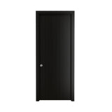 Puerta Wengue 90x200cm Foil sin Marco y sin Chapa - PUERTAS | Bylmo