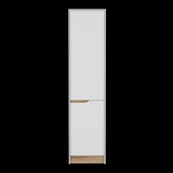 Alacena Soler Blanco 43x180cm con Dos Puertas - ALACENAS Y MUEBLES MICROONDAS | Bylmo