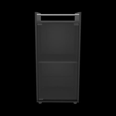 Mini Bar Theba Wengue 38.1x81.3cm con Dos Compartimientos y con Patas - BARES | Bylmo