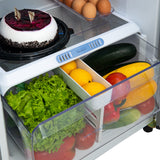 Nevera Challenger Lumina Gris Oscuro 60x179cm No Frost De 317 Litros con Dispensador de Agua