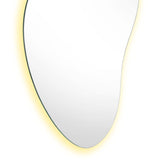 Espejo Led Praga Gris 50x1.9cm Asimetrico - ESPEJOS DE BANHO | Bylmo