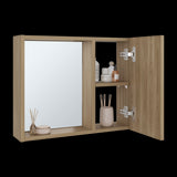 Gabinete de Baño Alessi Fresno 50.5x40.3cm con Espejo y con Un Entrepaño - GABINETES DE BANHO | Bylmo