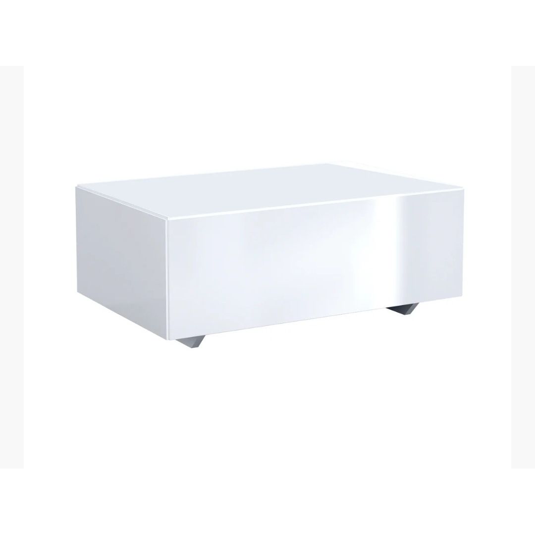 Mesa de Centro Elite Blanco 60x28cm Rectangular - MESAS DE CENTRO | Bylmo