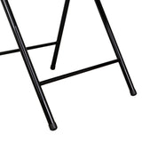 Silla Plegable BM F05 Blanco 39.5x79cm con Espaldar y con Asiento Rectangular - SILLAS Y BUTACOS | Bylmo