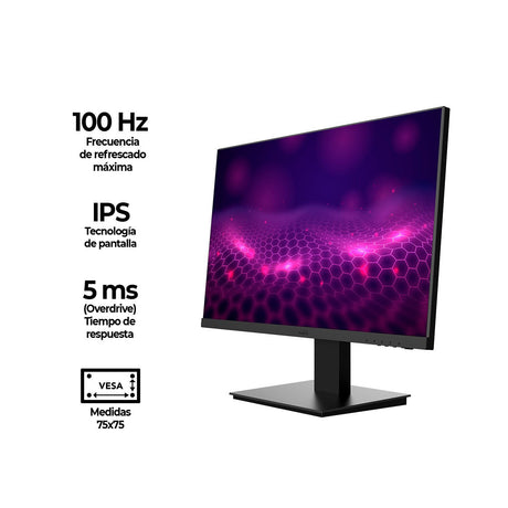 Monitor Kalley 24" Pulgadas Negro 54.19x42.32cm Full Hd 1080P LED con Tecnologia IPS - MONITORES | Bylmo