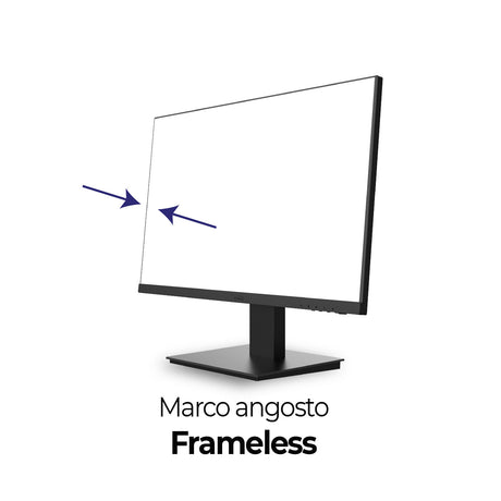 Monitor Kalley 24" Pulgadas Negro 54.19x42.32cm Full Hd 1080P LED con Tecnologia IPS - MONITORES | Bylmo