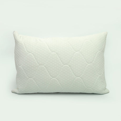 Almohada Acolchada Blanco 50x70cm de Microfibra Suave Multipostura - ALMOHADAS | Bylmo