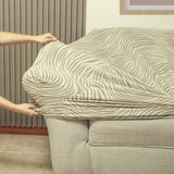 Protector de Sofá Beige 130x70cm de Dos Puestos y Protege Apoyabrazos - PROTECTORES DE SOFA | Bylmo