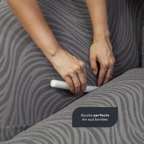 Protector de Sofá Café 180x70cm de Tres Puestos y Protege Apoyabrazos - PROTECTORES DE SOFA | Bylmo