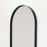 Espejo de Baño Grecia Negro 40x76cm Ovalado con Marco En PVC - ESPEJOS DE BANHO | Bylmo