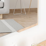 Espejo de Baño Aleska Madera Clara Natural 49x64cm Rectangular con Marco En Madera - ESPEJOS DE BANHO | Bylmo