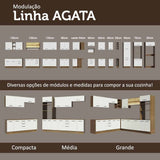 Kit X 2 Gabinetes Superiores de Garaje Marron y Blanco 200x99cm Resistente a la Humedad con Dos Compartimientos - GABINETES SUPERIORES PARA GARAJE | Bylmo