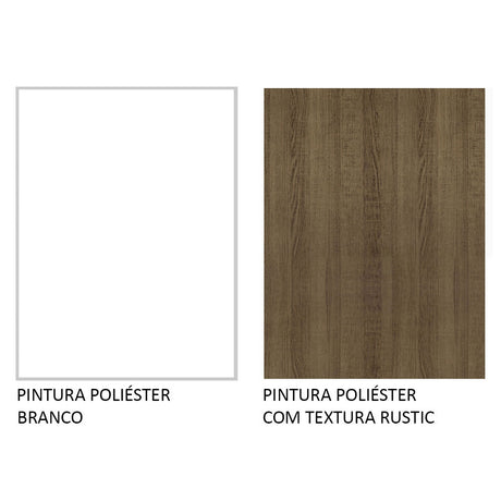 Mueble Inferior de Cocina Esquinero Glamy Blanco y Marron 94x84cm Sin Cajones con Mesón de Madera y sin Estufa - MUEBLES INFERIORES DE COCINA | Bylmo