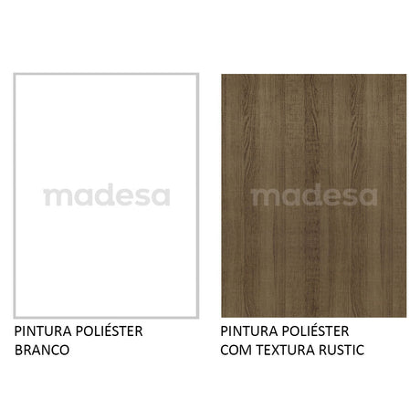 Combo Escritorio Gamer y Panel de TV Blanco y Marron 136x75cm para TV hasta 65 Pulgadas Sin Cajones y con Organizador de Libros y Consolas - ESCRITORIOS | Bylmo