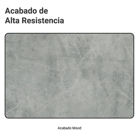 Mesón de Cocina Gris 150x52cm de Madera Aglomerada Mdp Acabado Mate sin Pozuelo - MESONES DE COCINA | Bylmo