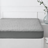 Protector de Colchón Gris Sencillo 100 X 190 Cm Antifluido - PROTECTORES DE COLCHON | Bylmo