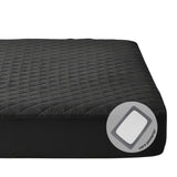 Protector de Colchón Negro Semidoble 120 X 190 Cm Antifluido - PROTECTORES DE COLCHON | Bylmo