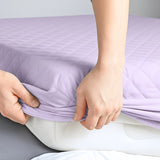 Protector de Colchón Lila Semidoble 120 X 190 Cm Antifluido - PROTECTORES DE COLCHON | Bylmo