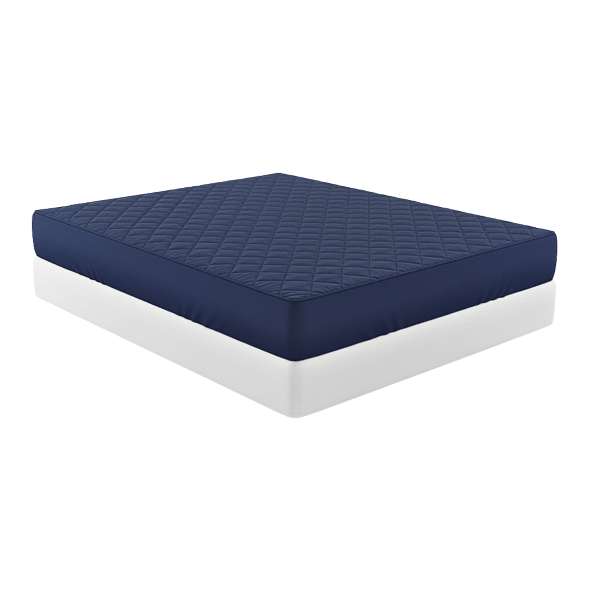 Protector de Colchón Azul Oscuro Doble 140 X 190 Cm Antifluido - PROTECTORES DE COLCHON | Bylmo