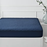 Protector de Colchón Azul Oscuro Doble 140 X 190 Cm Antifluido - PROTECTORES DE COLCHON | Bylmo