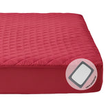 Protector de Colchón Rojo Doble 140 X 190 Cm Antifluido - PROTECTORES DE COLCHON | Bylmo