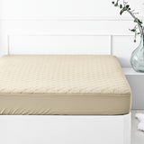 Protector de Colchón Beige Queen 160 X 190 Cm Antifluido - PROTECTORES DE COLCHON | Bylmo