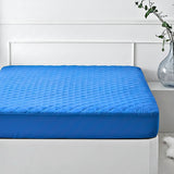 Protector de Colchón Azul Queen 160 X 190 Cm Antifluido - PROTECTORES DE COLCHON | Bylmo
