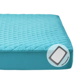Protector de Colchón Turquesa Queen 160 X 190 Cm Antifluido - PROTECTORES DE COLCHON | Bylmo
