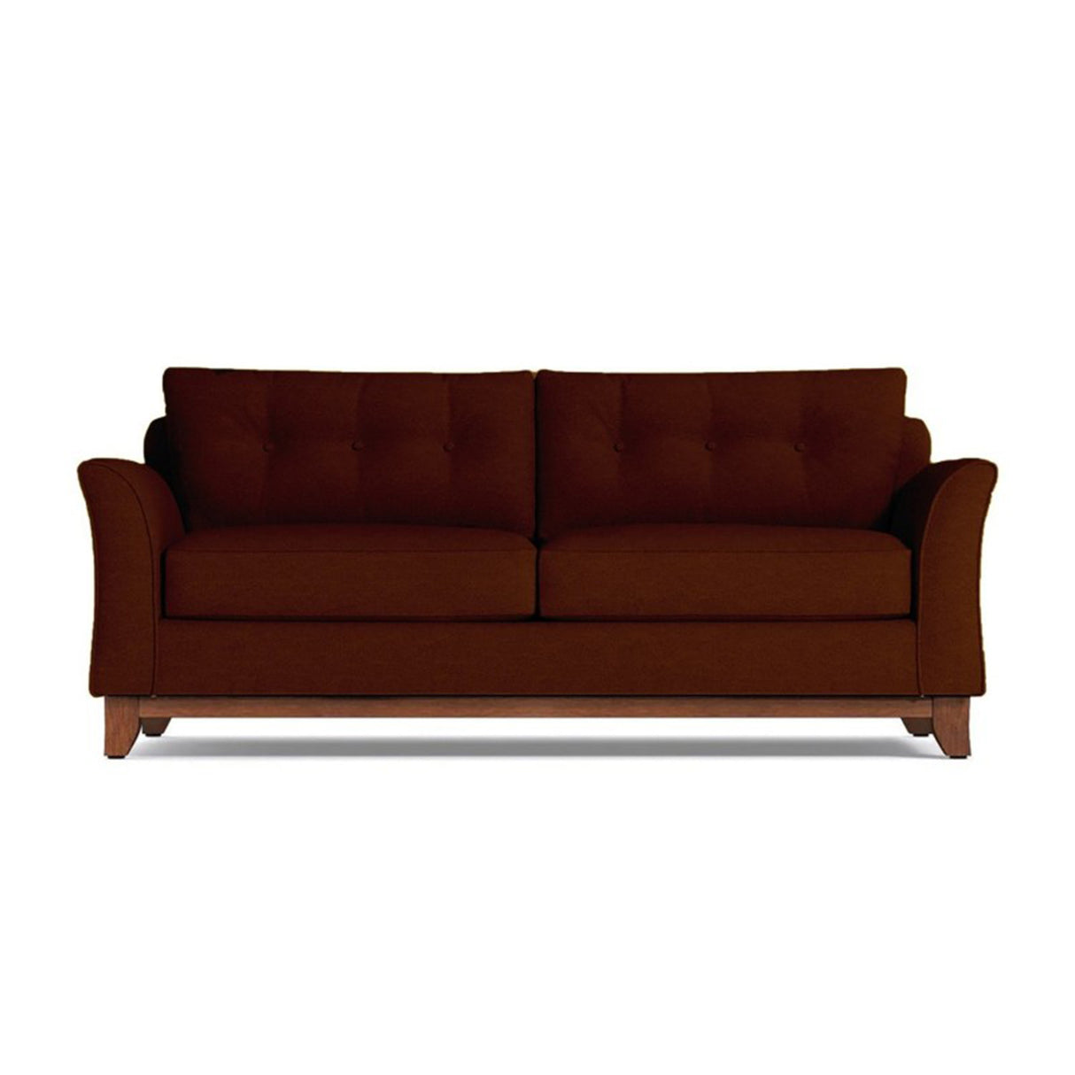Sofá Claus Café 180x80cm Microfibra de Un Puesto - SOFAS Y POLTRONAS | Bylmo