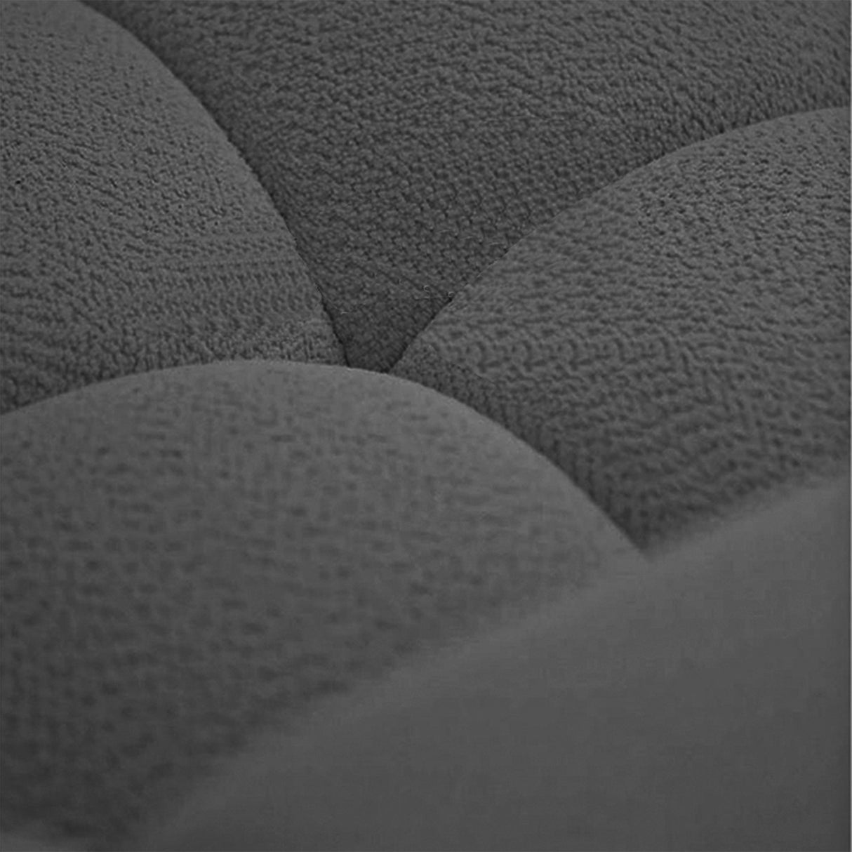 Sofá Noelia Gris 280x80cm Microfibra de Un Puesto - SOFAS Y POLTRONAS | Bylmo
