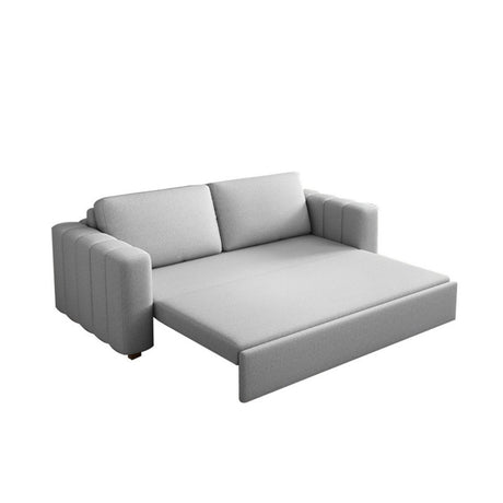 Sofá Cama Omitta Gris 200x80cm Microfibra de Un Puesto Reclinable - SOFAS Y POLTRONAS | Bylmo