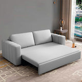 Sofá Cama Omitta Gris 200x80cm Microfibra de Un Puesto Reclinable - SOFAS Y POLTRONAS | Bylmo