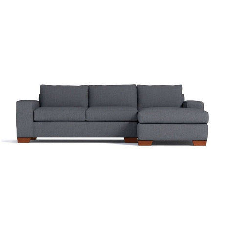 Sofá Hecate Gris 280x70cm Microfibra de Dos Puestos - SOFAS Y POLTRONAS | Bylmo