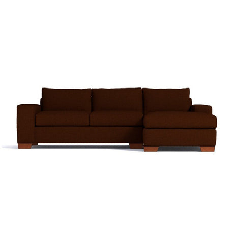 Sofá Hecate Café 280x70cm Cuero Sintetico Ecológico de Dos Puestos - SOFAS Y POLTRONAS | Bylmo