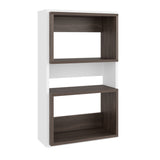 Ahorrador de Espacio Eco Blanco y Milan 45x75.3cm Flotante con Dos Entrepaños - OTROS MUEBLES PARA BANHO | Bylmo