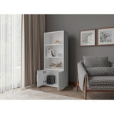 Biblioteca Eco Joy Blanco 50.8x120.9cm Rectangular con Cuatro Compartimientos - BIBLIOTECAS Y ESTANTERIAS | Bylmo