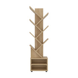 Biblioteca Kingstree Fresno 30.5x161.1cm Escalera con Ocho Compartimientos - BIBLIOTECAS Y ESTANTERIAS | Bylmo